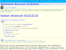 Tablet Screenshot of franck-denise.com